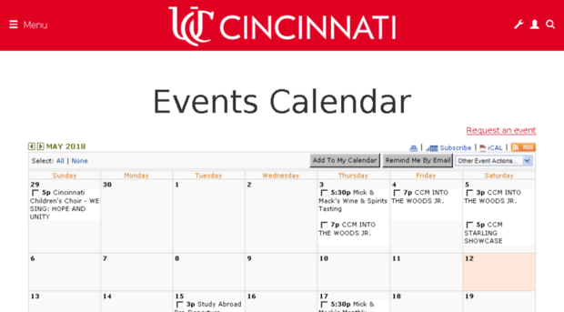 calendar.uc.edu