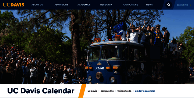 calendar.ucdavis.edu