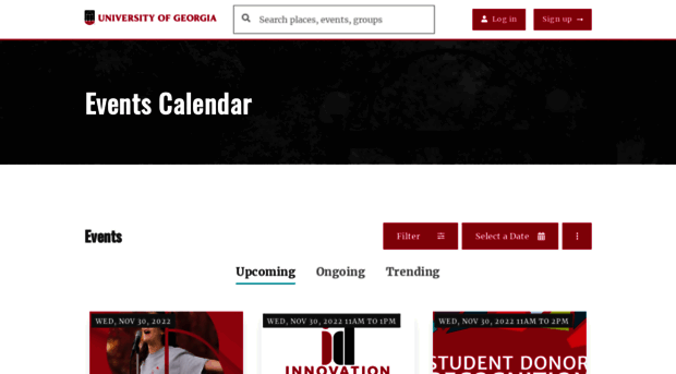 calendar.uga.edu