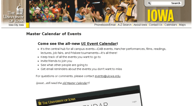 calendar.uiowa.edu