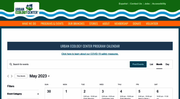 calendar.urbanecologycenter.org