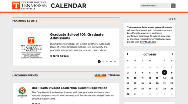 calendar.utk.edu