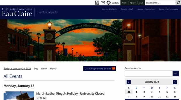 calendar.uwec.edu