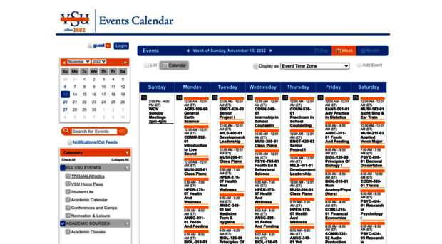 calendar.vsu.edu