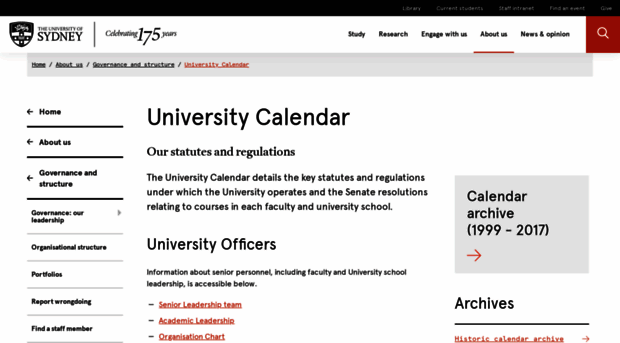 calendararchive.usyd.edu.au