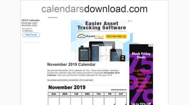 calendarsdownload.com