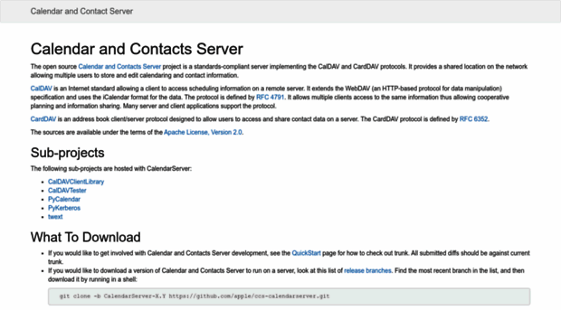 calendarserver.org