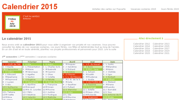 calendrier-2015.fr