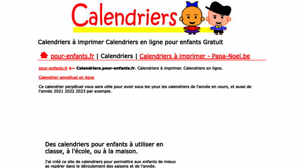 calendriers.pour-enfants.fr