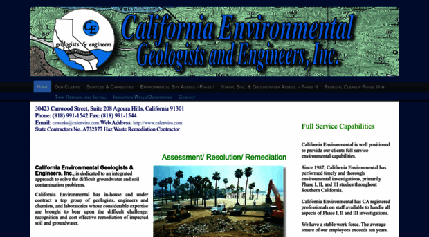 calenviro.com