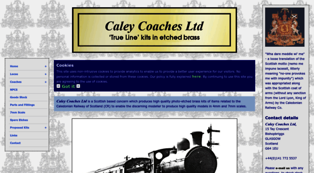 caleycoaches.co.uk