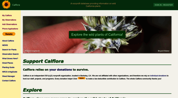 calflora.org