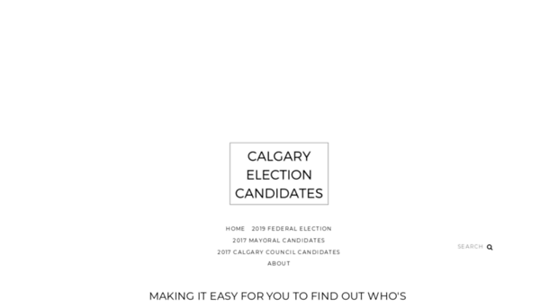 calgaryelectioncandidates.com