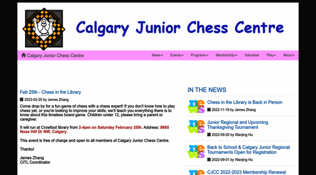 calgaryjuniorchess.com