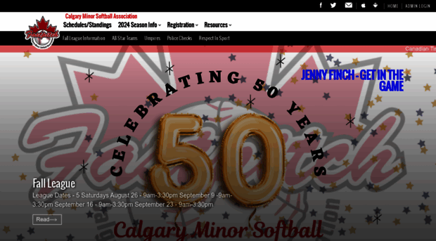 calgaryminorsoftball.com