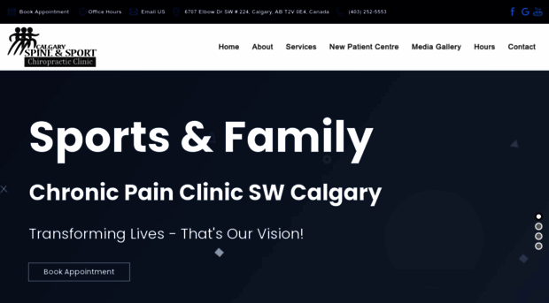 calgaryspineandsport.com