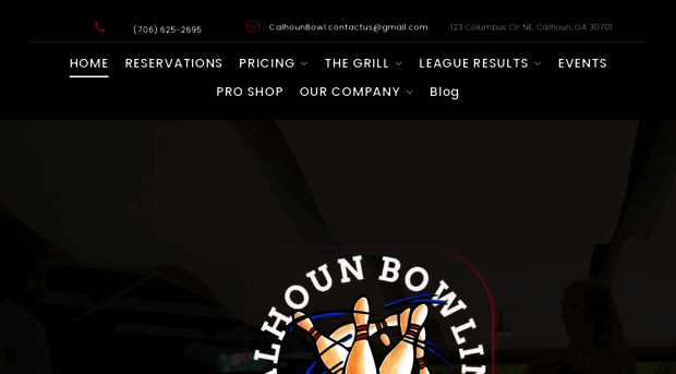 calhounbowlingcenter.com