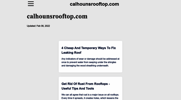 calhounsrooftop.com