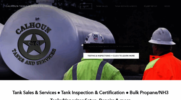 calhountanksandservices.com