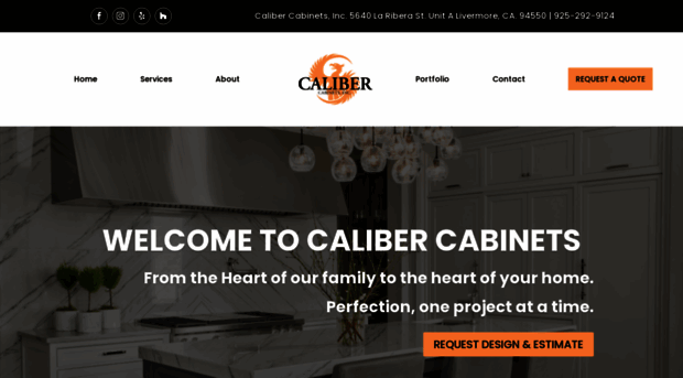 calibercabinetshop.com