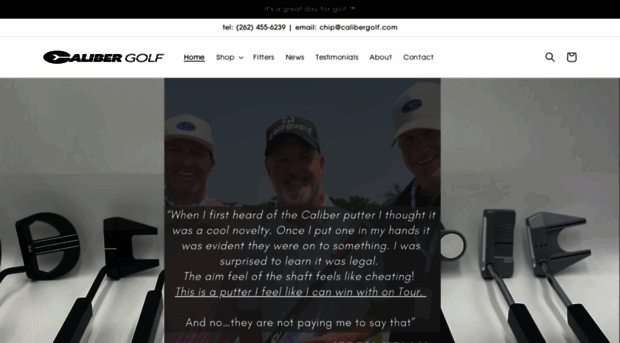 calibergolf.com