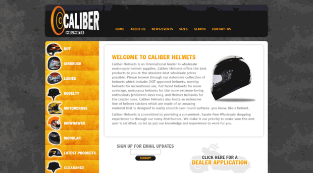 caliberhelmets.com