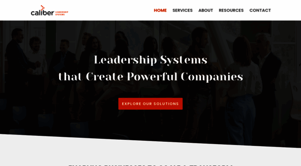 caliberleadership.com