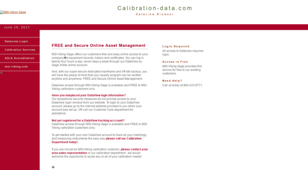 calibration-data.com