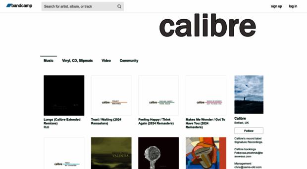 calibre.bandcamp.com