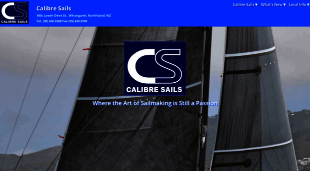 calibresails.co.nz