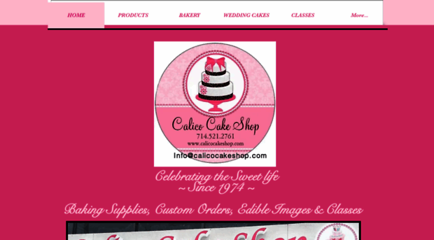 calicocakeshop.com