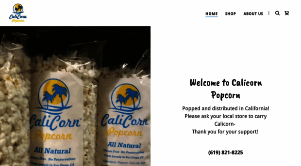 calicornpopcorn.com