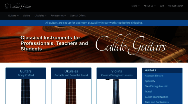 calidoguitars.com