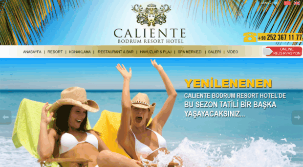 calientebodrumresort.com