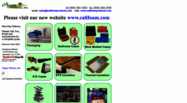 califoamproducts.com