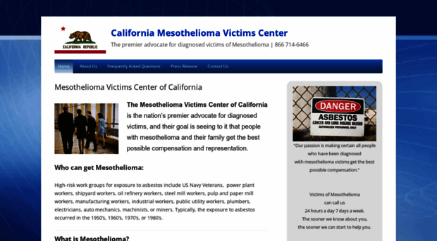 california.mesotheliomavictimscenter.com