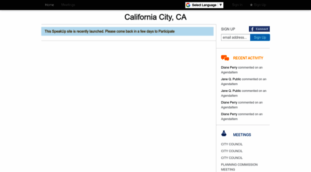 californiacity.granicusideas.com