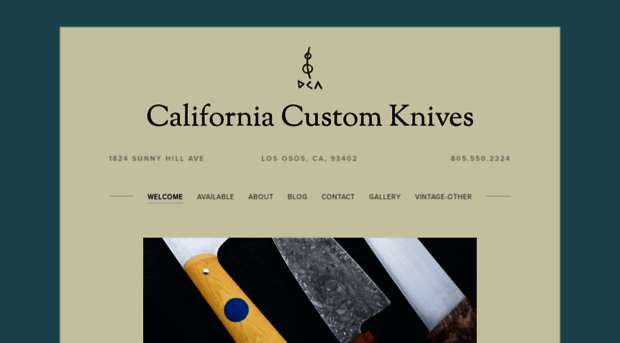 californiacustomknives.com