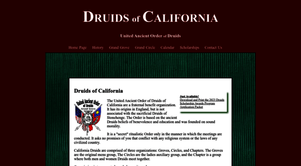 californiadruids.org