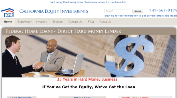 californiaequityinvestments.com