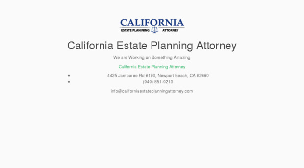 californiaestateplanningattorney.com