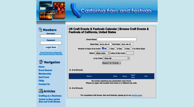 californiafestivalguide.com