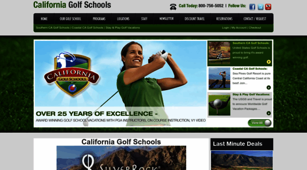 californiagolfschools.com