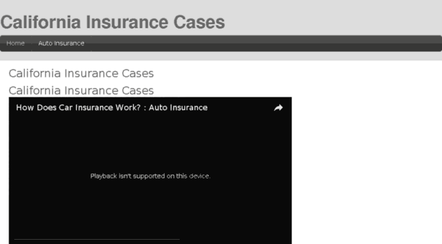 californiainsurancecases.com