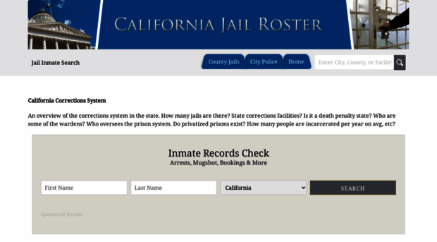 californiajailroster.com