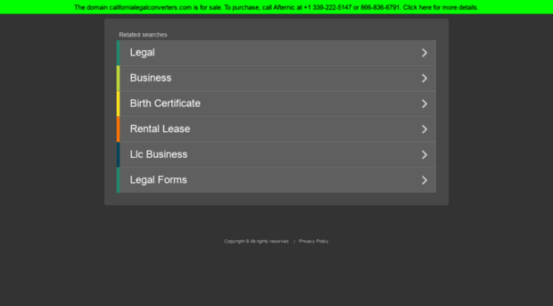 californialegalconverters.com