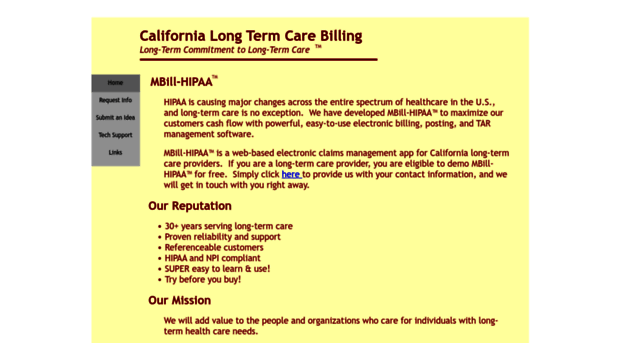 californialongtermcarebilling.com