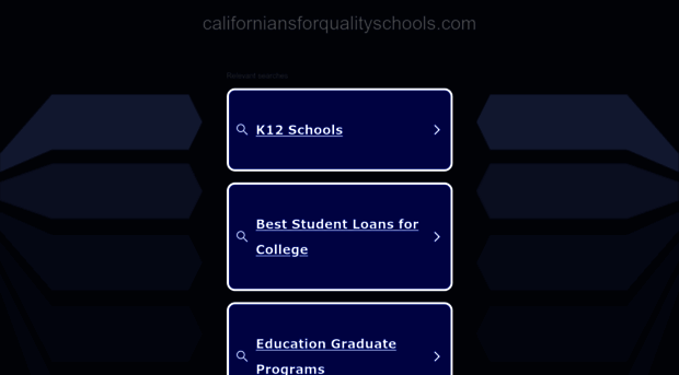 californiansforqualityschools.com