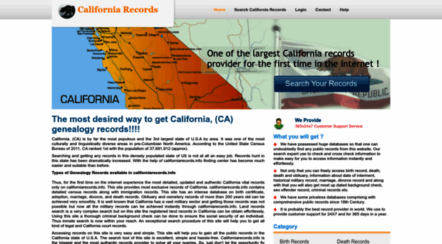 californiarecords.info