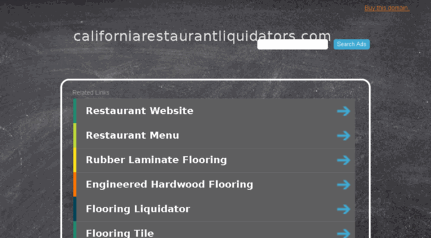 californiarestaurantliquidators.com